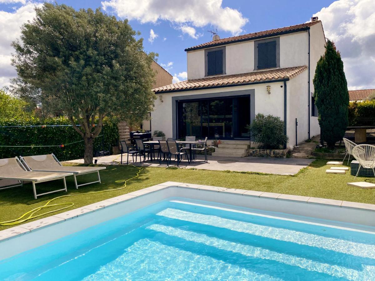 Carcalove - Pool, Billard & Jacuzzi - 10Pax Fontiès-dʼAude Dış mekan fotoğraf